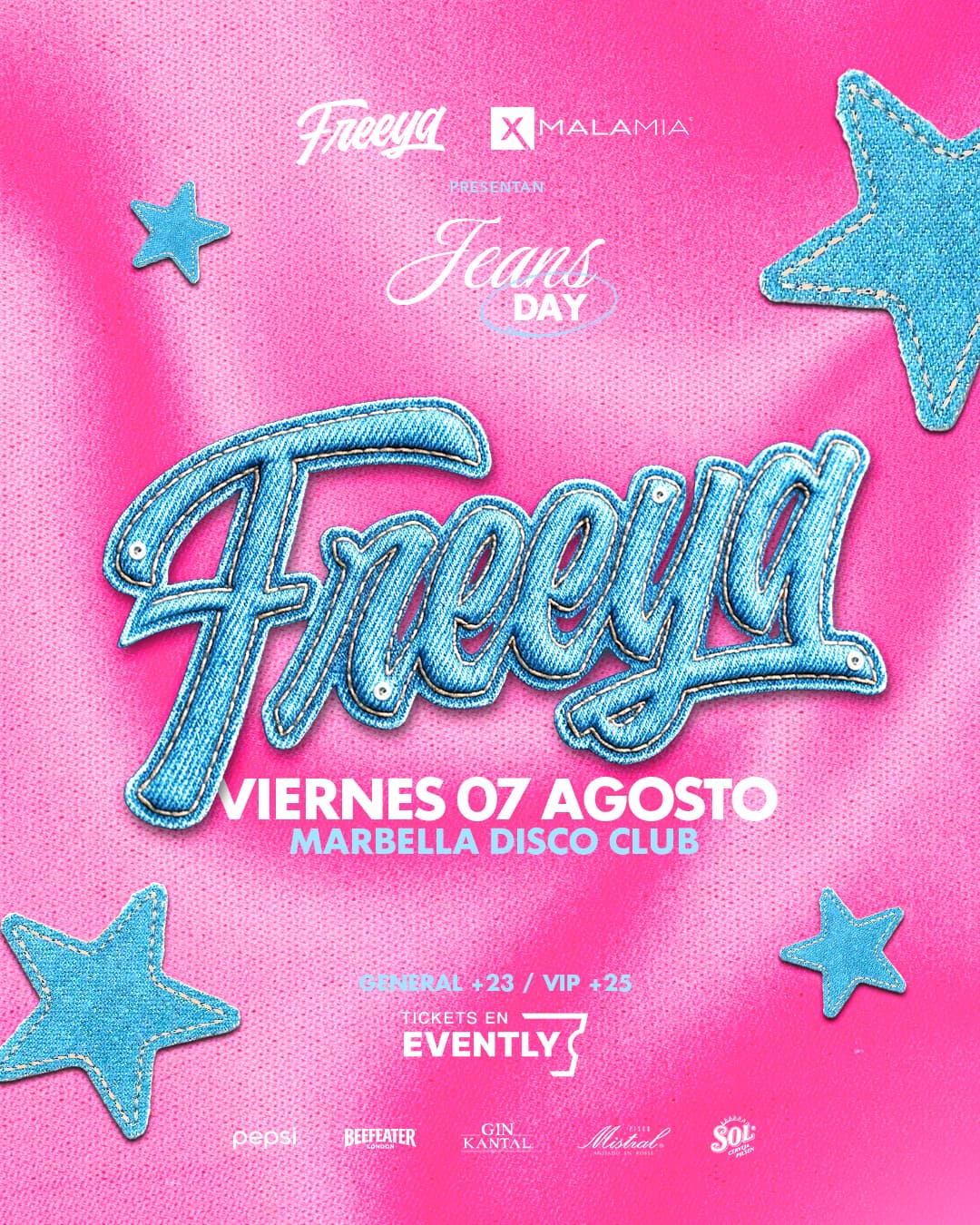 FREEYAx MALAMIA jeansday 👖🌸 image}