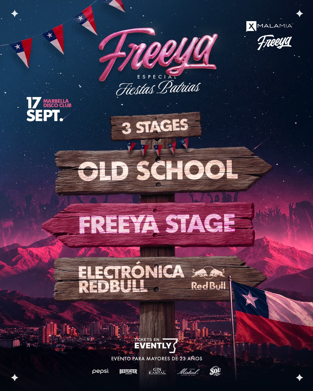 FREEYA edición fiestas patrias 🌸🇨🇱 17/09  image}